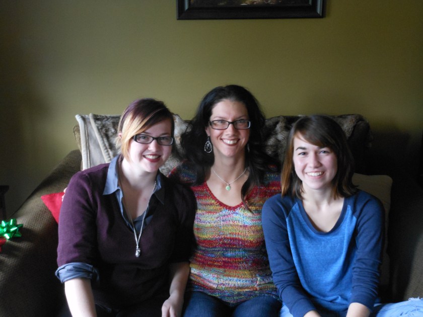 Two amazing young women who challenge me every day